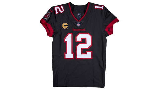 A Rare Game-Worn Bucs Jersey Signed By Tom Brady Could Fetch $1 Million at  Auction