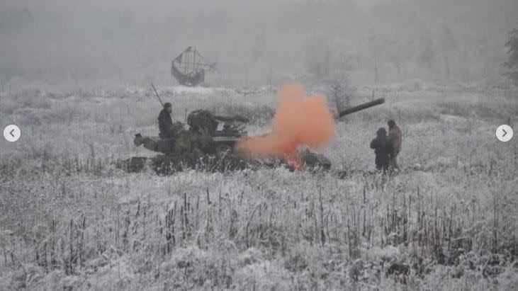 俄烏戰爭將面臨最嚴峻的冬季。（圖／翻攝自烏克蘭武裝部隊IG）