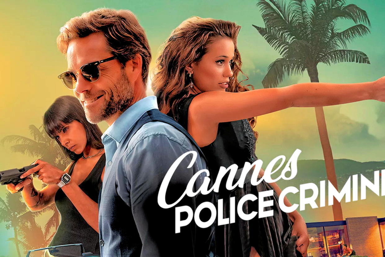 Tamara Marthe, Jamie Bamber et Lucie Lucas, le trio de choc de Cannes police criminelle.  - Credit: