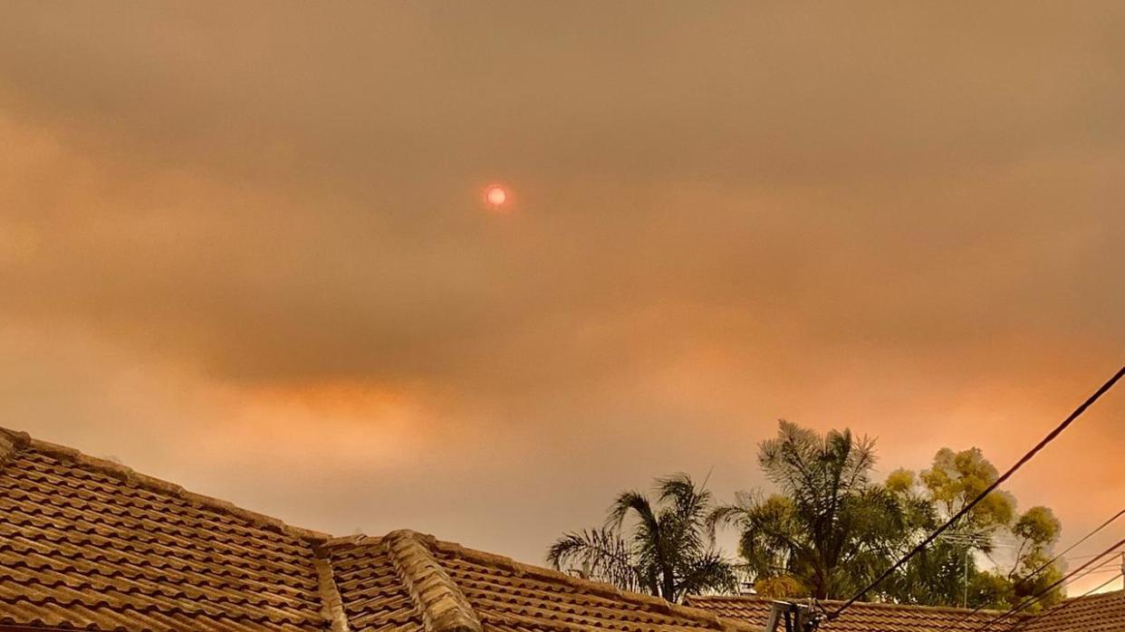 Smoke haze over Sydney on December 5 2019. Picture X.jpg