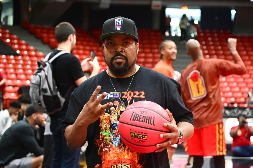 Ice Cube At BIG3 Game