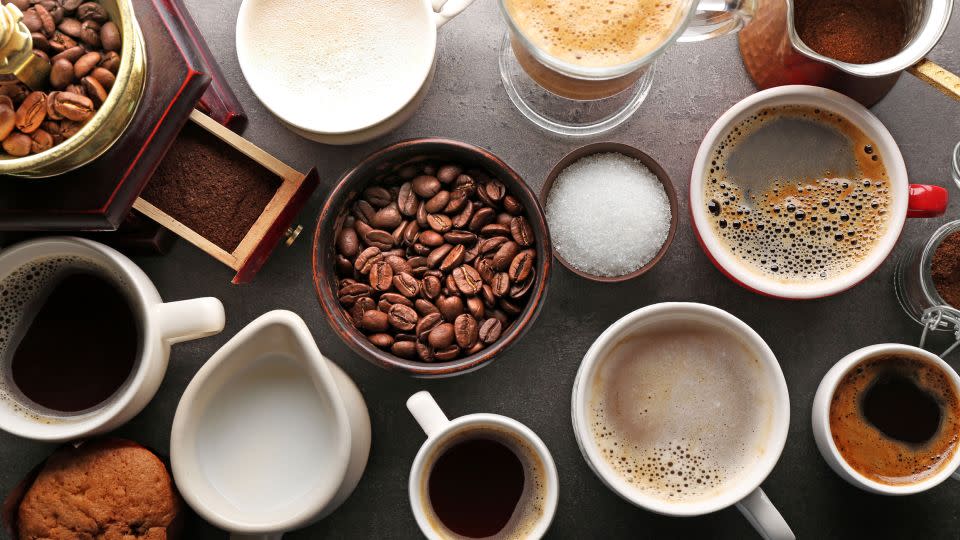 Coffee comes in all sorts of sizes, flavors and levels of caffeine. - Adobe Stock