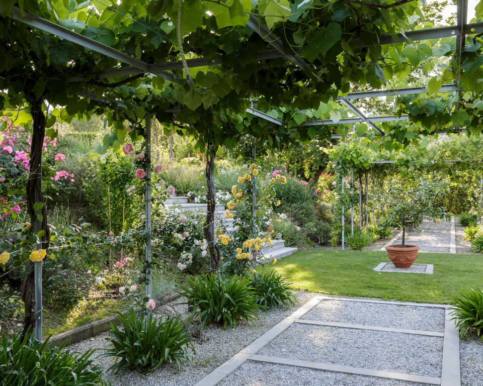 Site a pretty pergola