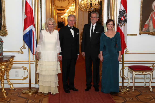 The Prince Of Wales And Duchess Of Cornwall Visit Austria - Day 1