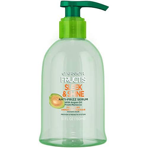 6) Fructis Sleek & Shine Anti-Frizz Serum