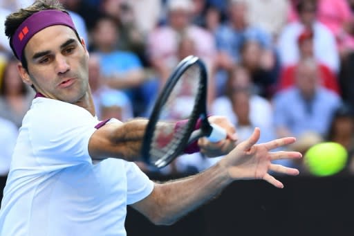 Roger Federer saved seven match points in his quarter-final against Tennys Sandgren