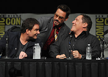 'Iron Man 3' At Comic-Con: Robert Downey Jr. Boogies, Shane Black Slams 'Spider-Man 3'