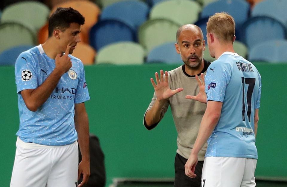 Man City face Wolves on Monday (POOL/AFP via Getty Images)