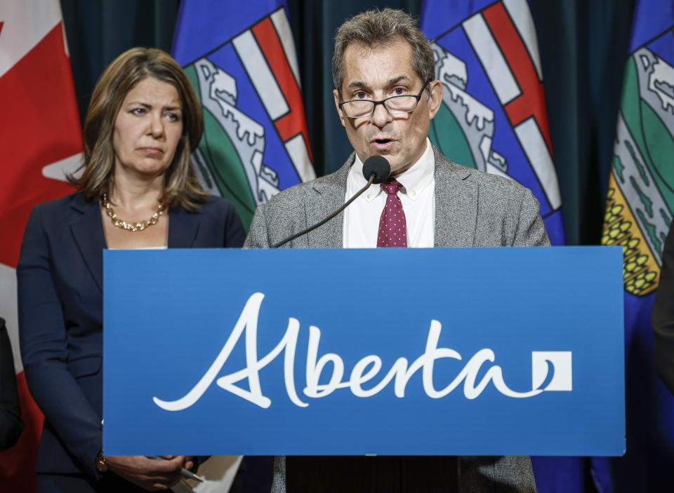 Alberta Chief Medical Officer of Health Dr. Mark Joffe said there are 351 lab-confirmed cases and 37 secondary cases related to the E. coli outbreak in Calgary daycares. (The Canadian Press/Jeff McIntosh)