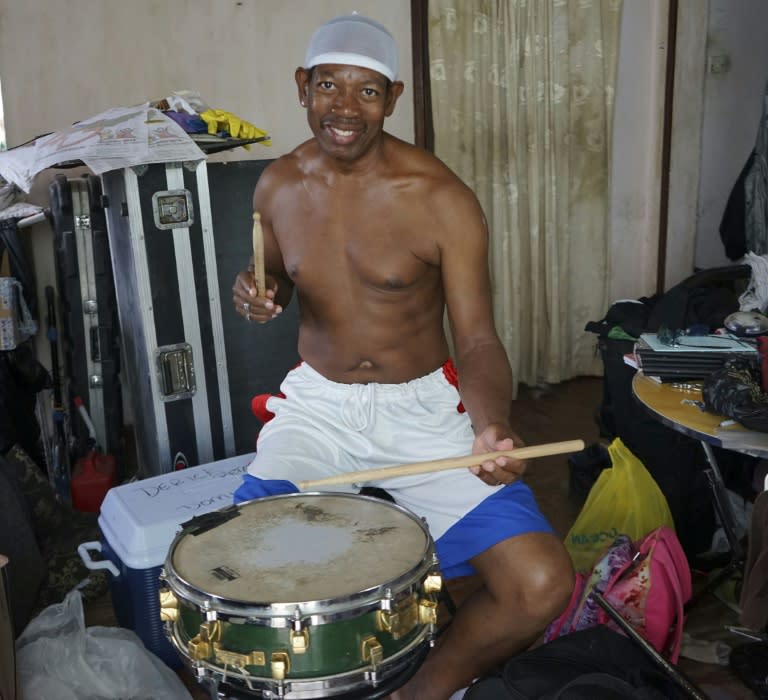Veteran musician Derek Peters ic credited with creating the bouyon sound -- a blend of a traditional folk style known as jing ping with bele, reminiscent of African fertility dances, as well as reggae and soca