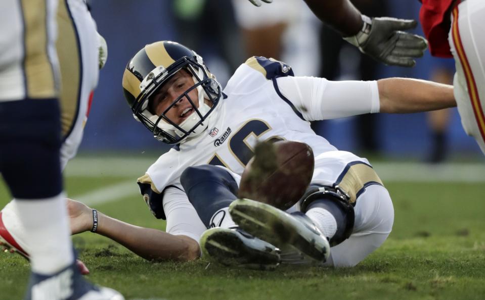 Jared Goff didn't look prepared in the preseason, according to Eric Dickerson (AP).