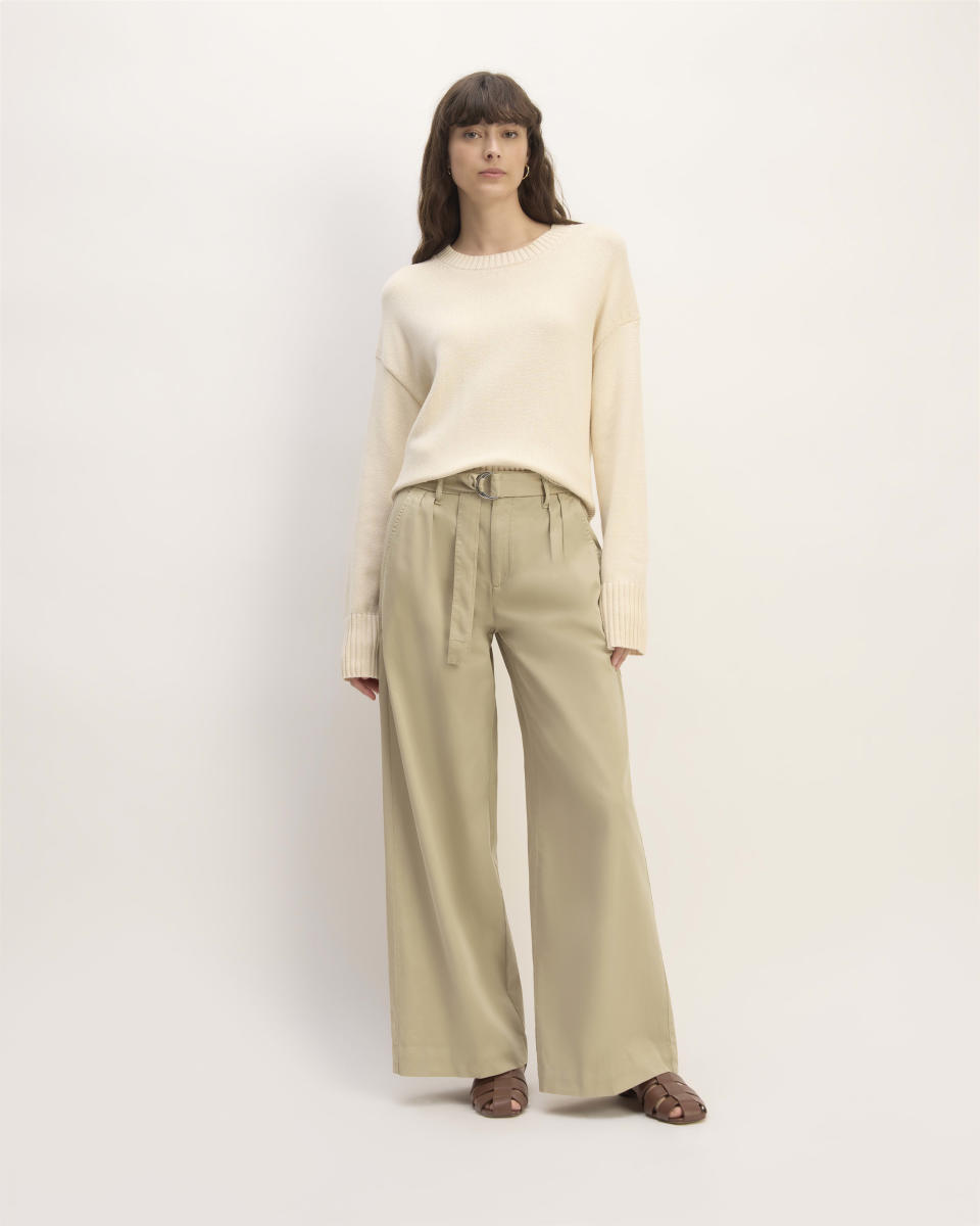 <p><a href="https://go.redirectingat.com?id=74968X1596630&url=https%3A%2F%2Fwww.everlane.com%2Fproducts%2Fwomens-pleated-wide-leg-chino-trench-coat-khaki&sref=https%3A%2F%2Fwww.harpersbazaar.com%2Ffashion%2Ftrends%2Fg39491931%2Fsummer-pants-for-women%2F" rel="nofollow noopener" target="_blank" data-ylk="slk:Shop Now;elm:context_link;itc:0;sec:content-canvas" class="link ">Shop Now</a></p><p>The Pleated Wide-Leg Chino</p><p>everlane.com</p><p>$118.00</p><span class="copyright">everlane.com</span>