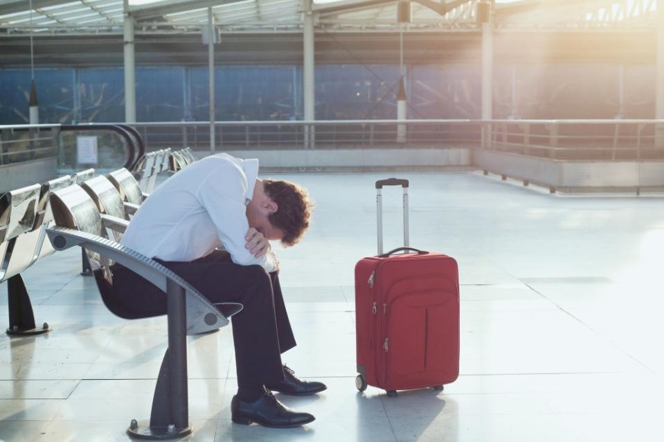 A new report warns that air travel is only going to get worse and worse. Getty Images