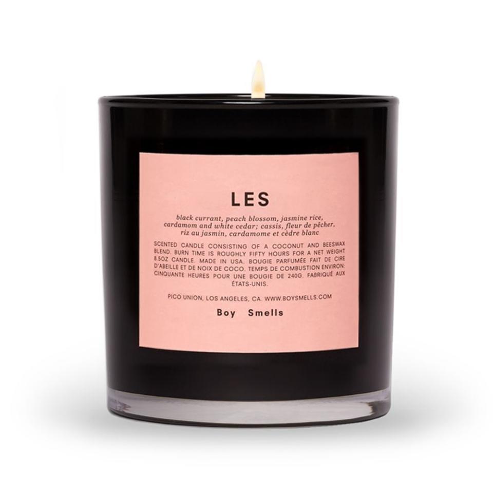 2) Boy Smells LES Candle Beeswax & Coconut Wax Candle