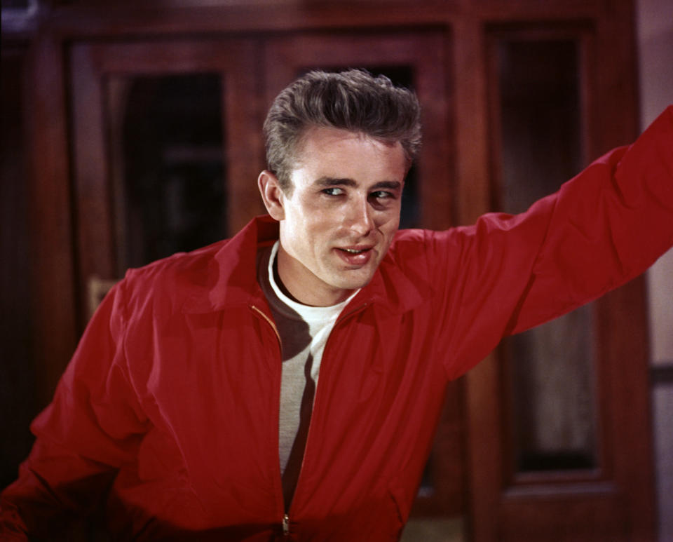 James Dean 1955 im Kult-Film "...denn sie wissen nicht, was sie tun". (Bild: ddp)