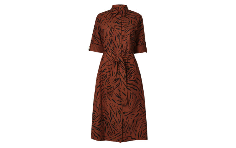 Marks and Spencer shirt dress, £49.50