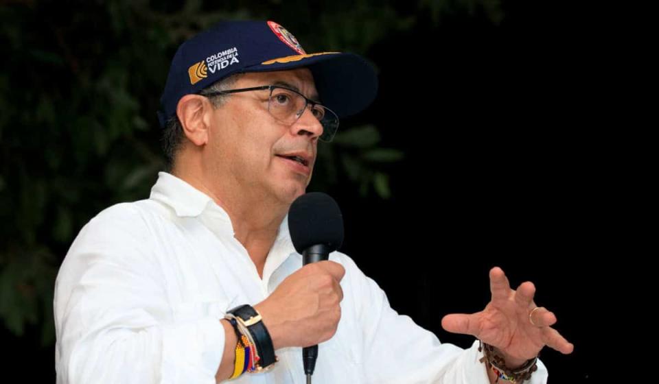 Presidente Gustavo Petro pide traslado de la cúpula militar para atender la situación en el Cauca. Foto: Presidencia