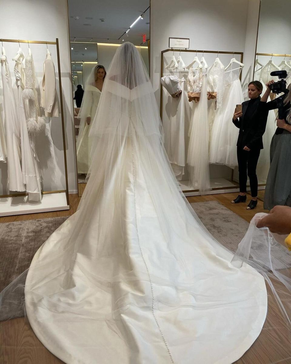 Lala Kent posts never-before-seen photos of wedding dress she would have worn to April 2020 Nuptials