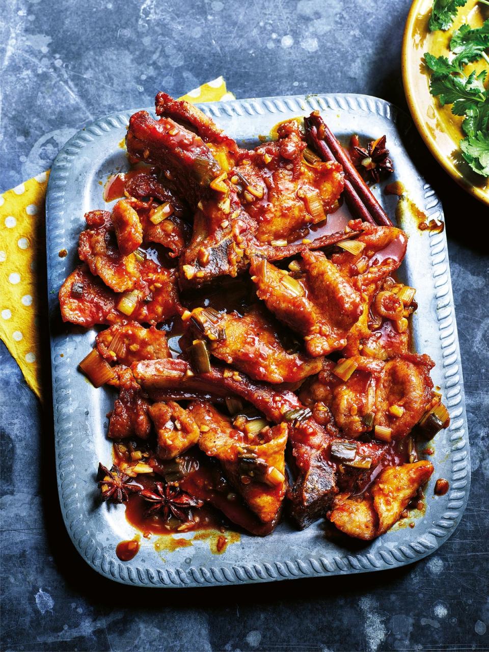 The crispy batter in this recipe is the perfect sponge for that moreish sweet and sour sauce (Kris Kirkam/PA)