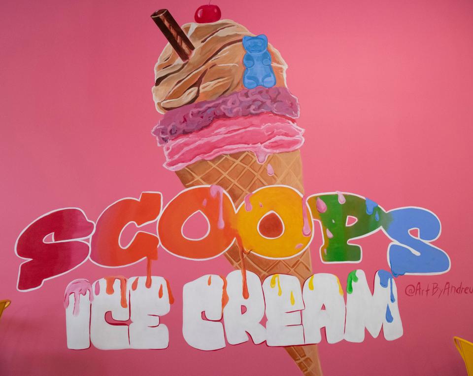 Scoops Ice Cream is now open on Dogwood Drive in Milton. 