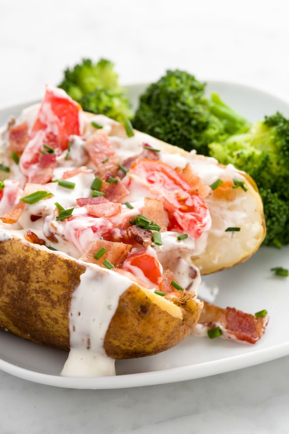 BLT Baked Potato