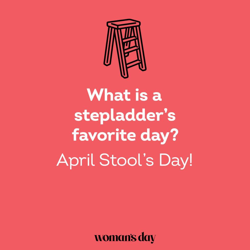 april fools day jokes stool