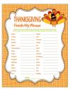 <p><strong>Printables4Less</strong></p><p>etsy.com</p><p><strong>$1.50</strong></p><p><a rel="nofollow noopener" href="https://www.etsy.com/listing/636583385/thanksgiving-finish-my-phrase-printable" target="_blank" data-ylk="slk:Shop Now;elm:context_link;itc:0;sec:content-canvas" class="link ">Shop Now</a></p><p>This fun game is a great way for kids to brush up on their spelling words over <a rel="nofollow noopener" href="https://www.redbookmag.com/life/mom-kids/g22105383/best-school-quotes/" target="_blank" data-ylk="slk:school break;elm:context_link;itc:0;sec:content-canvas" class="link ">school break</a> (and they won't even notice!).</p>