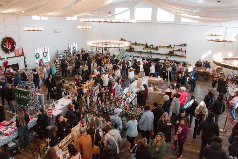 Blue Barn Cidery will hold its holiday market in its events space, called Pomona.