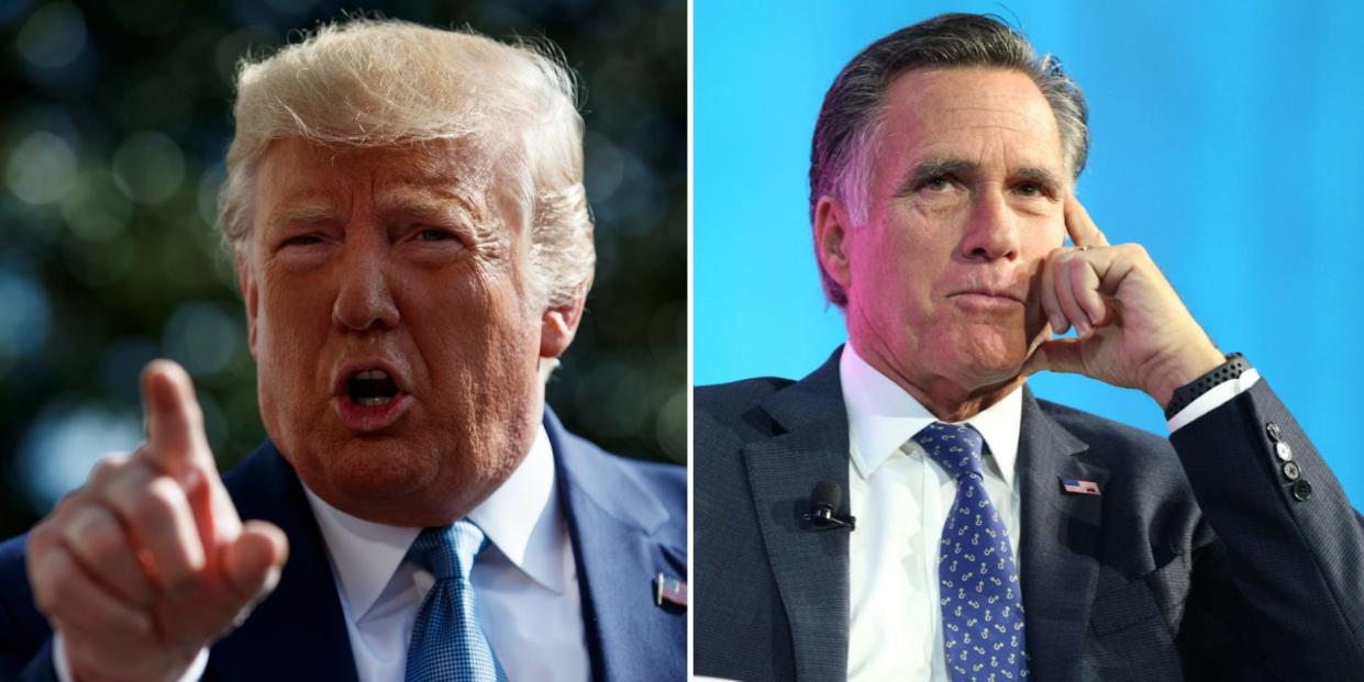 trump romney