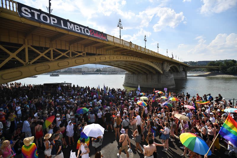 Budapest Pride march