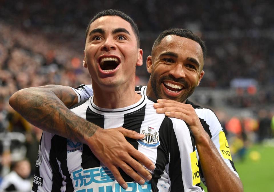 Miguel Almiron has been crucial to Newcastle entering the break in third place (Getty Images)