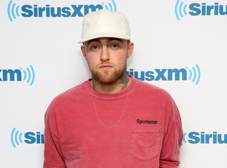 NEW YORK, NY - SEPTEMBER 20:  Mac MIller visits at SiriusXM Studio on September 20, 2016 in New York City.  (Photo by Robin Marchant/Getty Images)