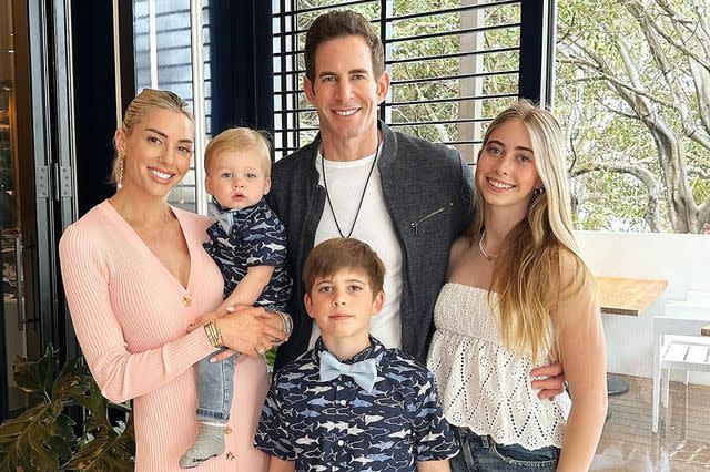 <p>Heather Rae El Moussa/ Instagram</p> Heather Rae and Tarek El Moussa with their kids