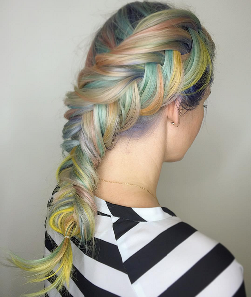 Macaron-Haare