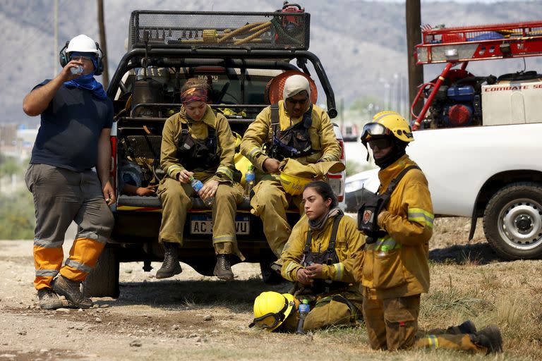 Incendios en Playas de Oro, Punilla, en la provincia de Córdoba