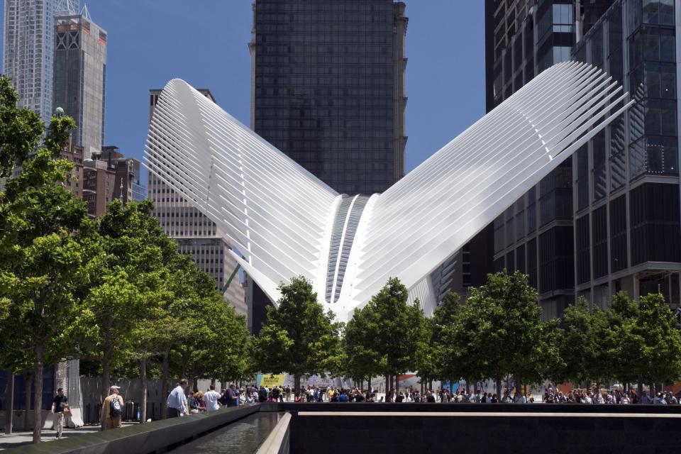 <h1 class="title">Oculus, September 11 Memorial, New York City</h1><cite class="credit">Photo: Getty Images/Dennis K. Johnson</cite>