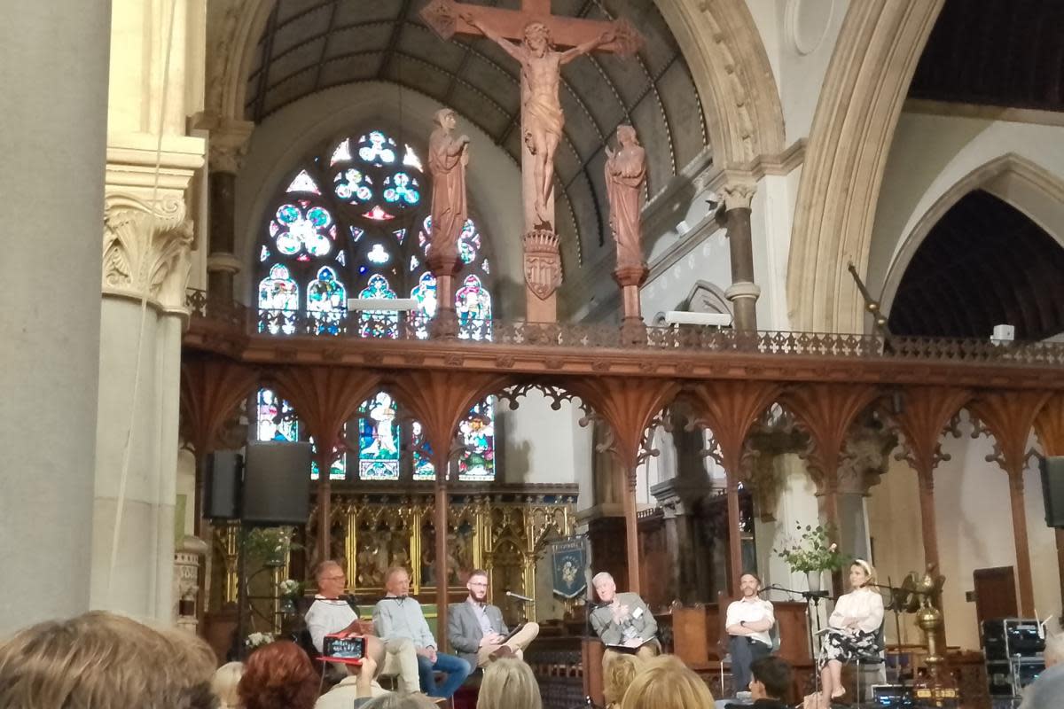 Hustings at St Laurence Church in Stroud <i>(Image: Newsquest)</i>