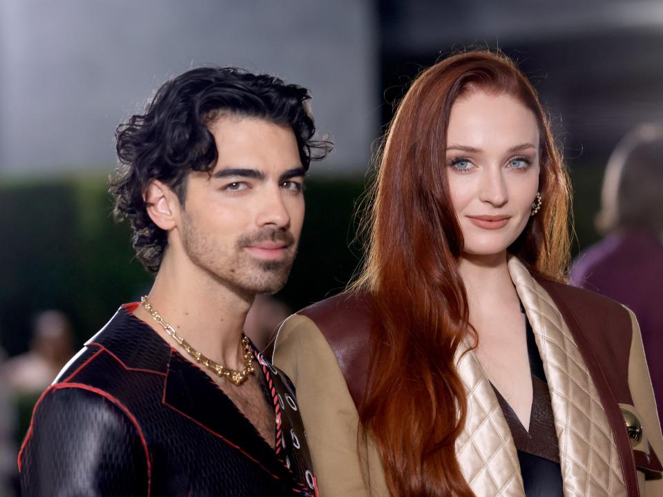 Joe Jonas and Sophie Turner attend the 2nd Annual Academy Museum Gala at Academy Museum of Motion Pictures on October 15, 2022 in Los Angeles, California.