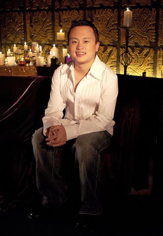 <p>M. Caulfield/WireImage</p> William Hung in a music video shoot in 2004