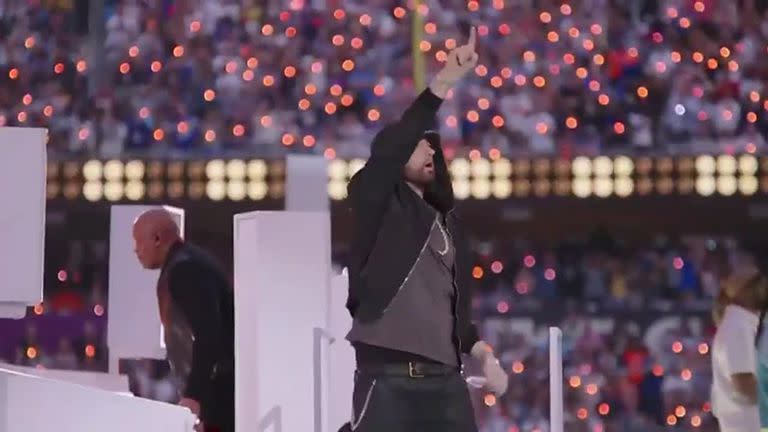 La presentación de Eminem en el Super Bowl: una prueba irrefutable de su vigencia