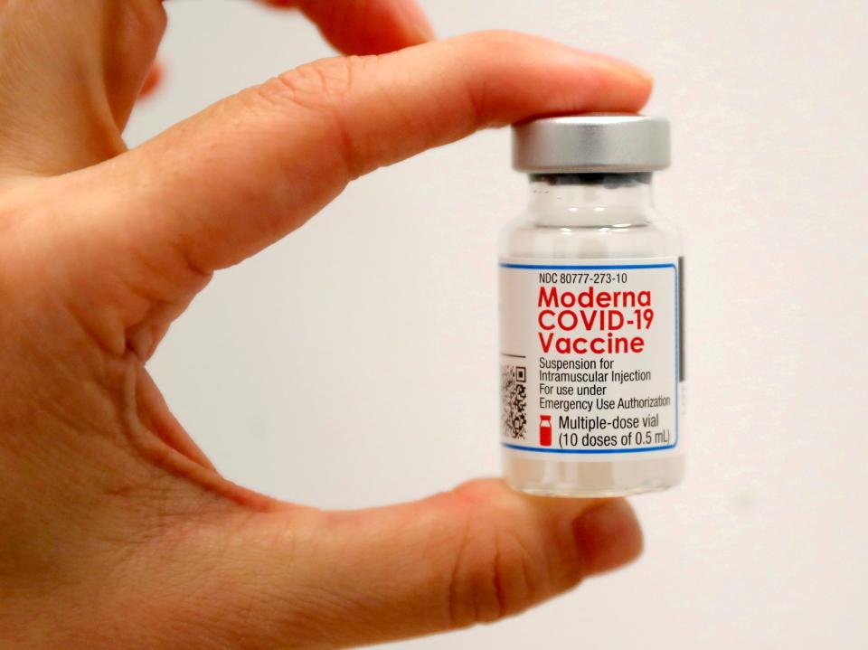 The Moderna Covid-19 vaccine  (REUTERS)