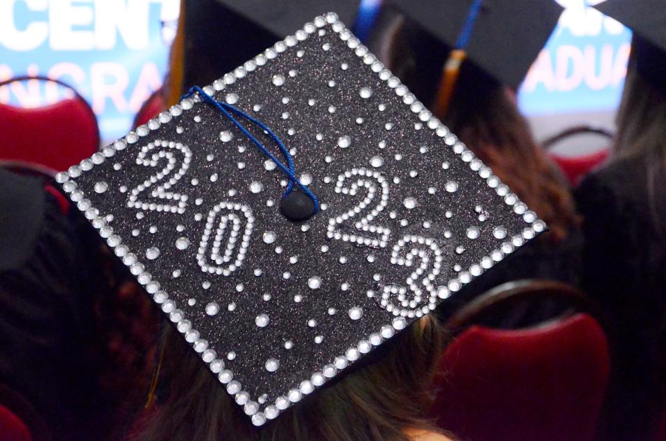 Hundreds of new graduates received associate degrees and certificates on May 5, 2023 during the North Central Michigan College commencement ceremony.