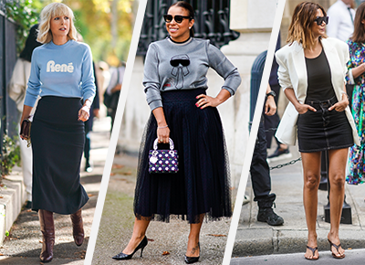 13 Black Skirt Outfit Ideas  How To Style The Midi Skirt 