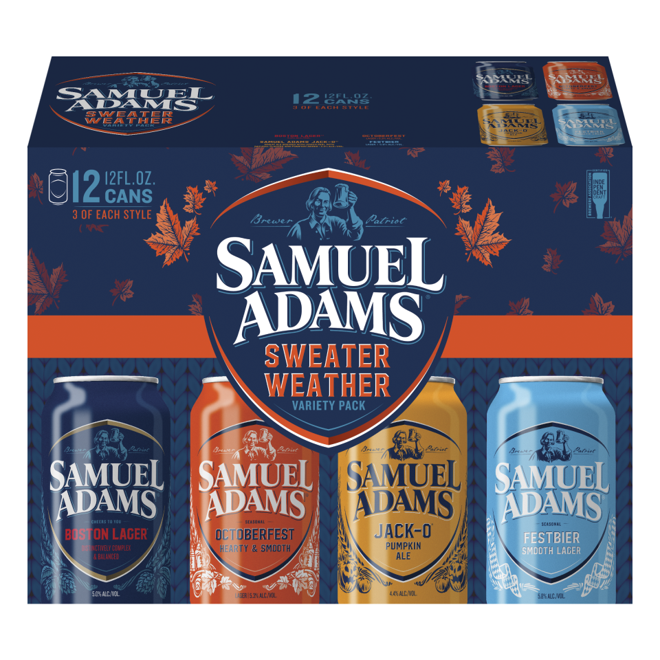 <p><a href="https://go.redirectingat.com?id=74968X1596630&url=https%3A%2F%2Fdrizly.com%2Fbeer%2Fvariety-pack-beer%2Fsamuel-adams-sweater-weather-seasonal-variety-pack%2Fp227529&sref=https%3A%2F%2Fwww.delish.com%2Ffood%2Fg3061%2Fbest-pumpkin-beers%2F" rel="nofollow noopener" target="_blank" data-ylk="slk:Shop Now;elm:context_link;itc:0;sec:content-canvas" class="link ">Shop Now</a></p><p>Sam Adams Sweater Weather Variety Pack</p><p>Drizly</p><p>$38.00</p><span class="copyright">Sam Adam's</span>