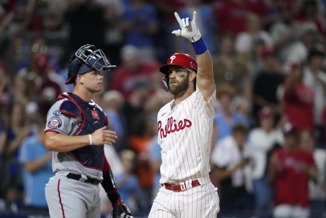 Bryce Harper back in Phillies' lineup after 52-game absence