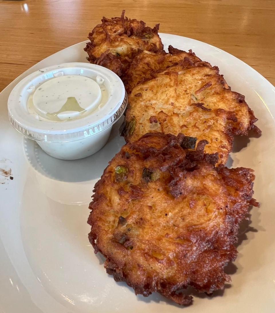 Smashbrowns are a tasty item on the menu of the Maple Street Biscuit Company, which opened a new restaurant in Jackson Township in Stark County.