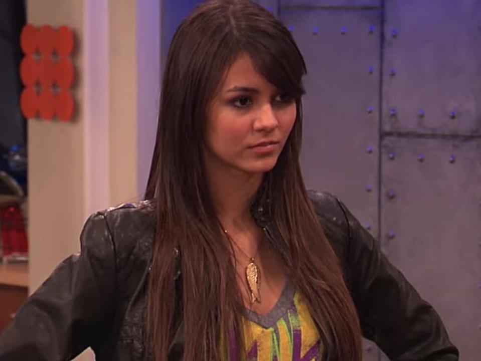 Victoria Justice on season two of "iCarly."