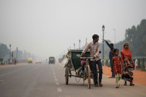 Some rickshaw drivers who earn about $7 a day on an average say they cannot afford masks