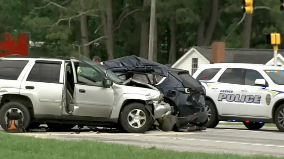 Two people were killed and two injured when the driver of an SUV ran a red light and collided with another vehicle on U.S. 70 on​ Monday​ afternoon, May 27, 2024.