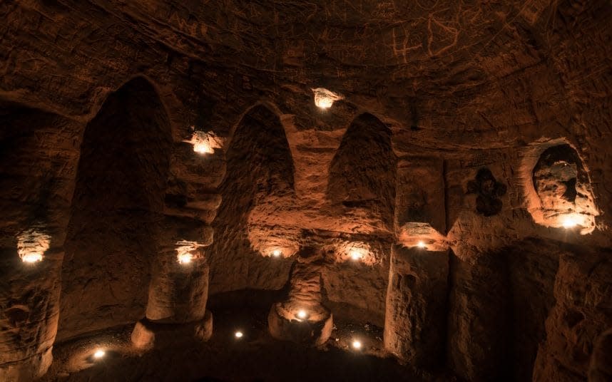 Rabbit hole leads to '700-year-old Knights Templar' caves